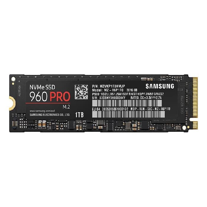 Samsung Ssd 960 SERIES PRO 1TB m 2