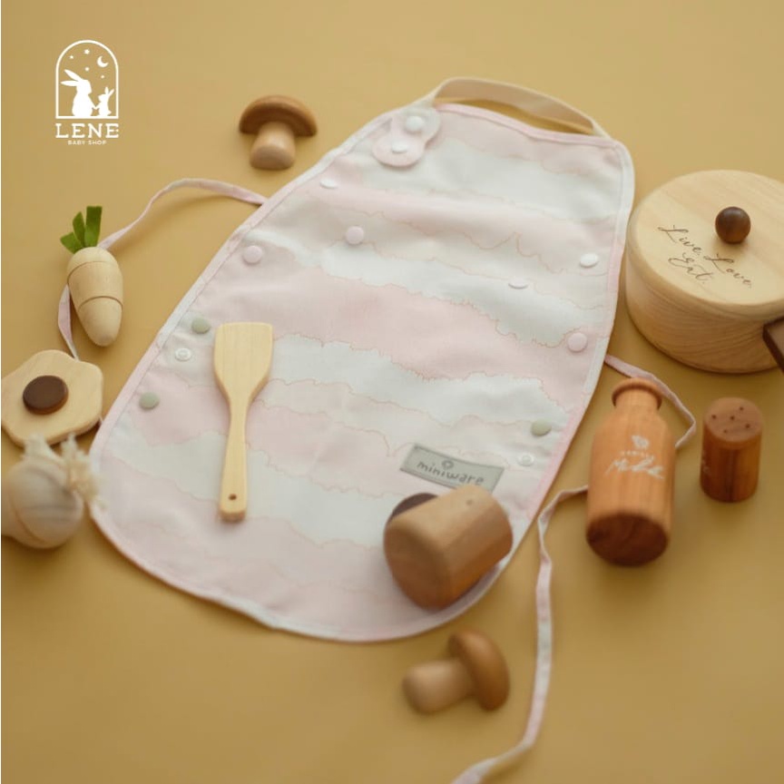 Miniware Catch &amp; Cover - Bib Anak Apron Anak