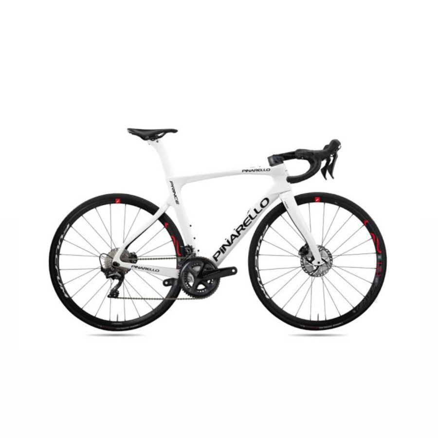 Road Bike Pinarello Prince Ultegra Di2 Disc 2021 - Putih, 43