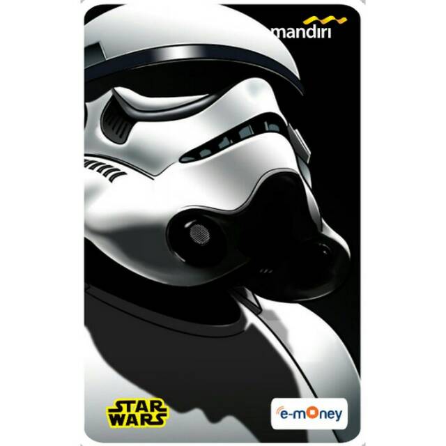 Kartu E-Money Mandiri Star Wars Storm Troopers..
