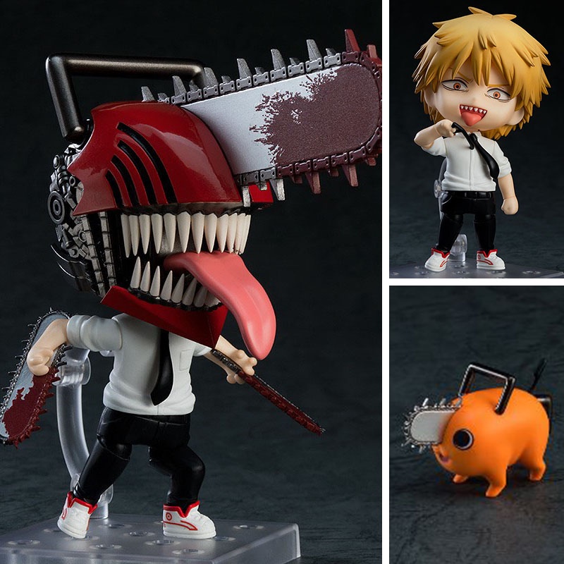 Action Figure Anime Chainsaw Man #1560 Action Figure Denji #1580 Mainan Action Figure Power Chainsaw Man Anime Jepang