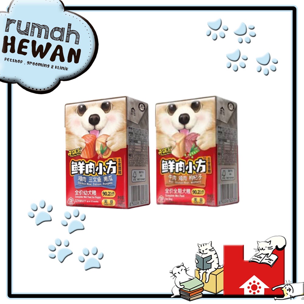 Kitchen Flavour Dog Puppy &amp; Adult 190gr -Makanan Anjing