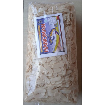 

Kerupuk mentah putih bentuk lidah 1 ball 5 kg