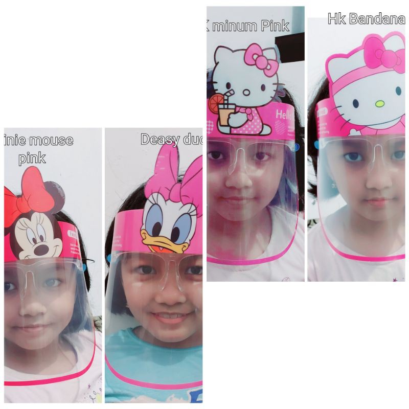 REFILL Face shield anak kacamata_REFILL faceshield anak kacamata 1th-8th