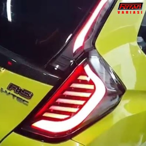 stop lamp / lampu mobil honda jazz GK5 2015 elemento red smoke