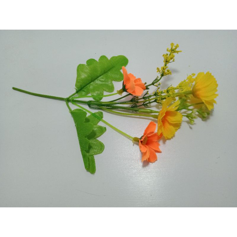 bunga aster, bunga Daisy, bunga artificial, dekorasi-3