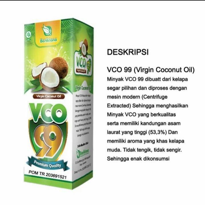 Minyak Kelapa Murni VCO GHOLIBAN 125 ml Original
