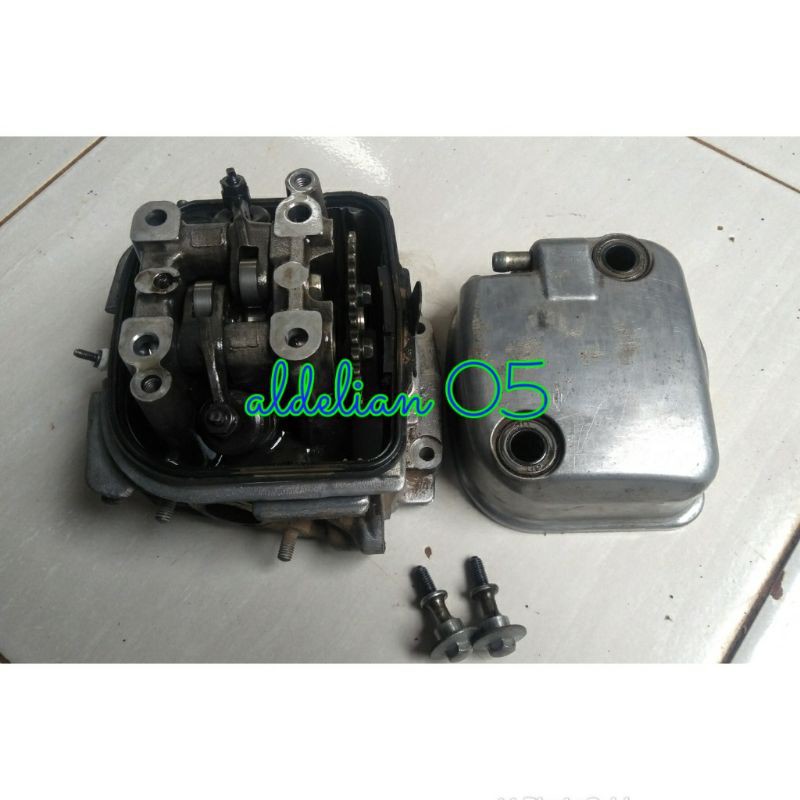 blok silinder head blok head beat karbu,scoopy karbu,spacy karbu(kvy)