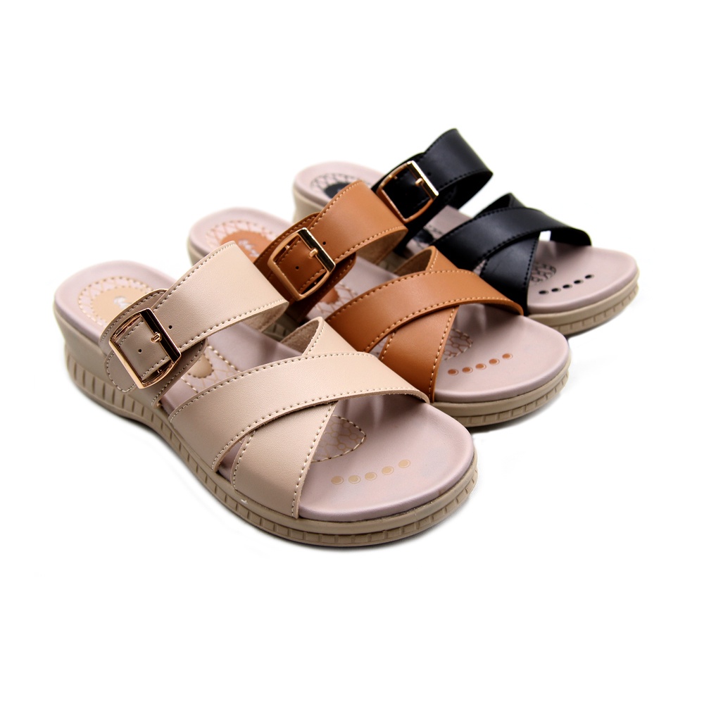 [ ORIGINAL ] YONGKI KOMALADI SANDAL SANDAL PESTA RWL 25121LADIES / Ramayana Jatinegara