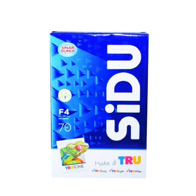 

Kertas F4 Sinar Dunia 70Gsm - 1 Rim 500 Lembar