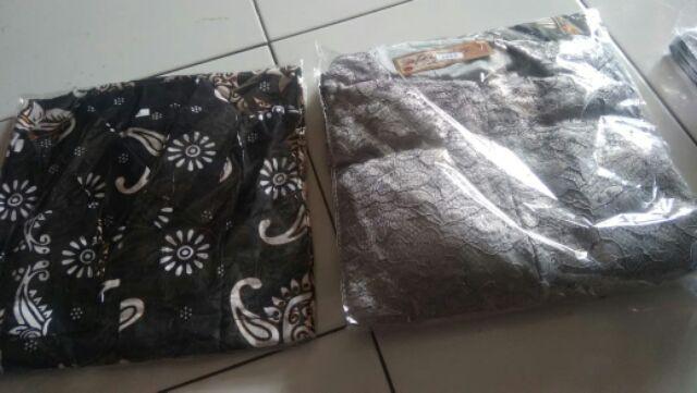 Wou Batik Couple 2564 Brokat Couple Brukat Modern Batik Keluarga Batik Modern - Bs059