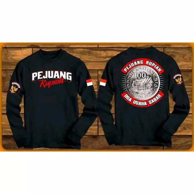 KAOS LP PEJUANG RUPIAH KOIN PEJUANG RUPIAH DISTRO