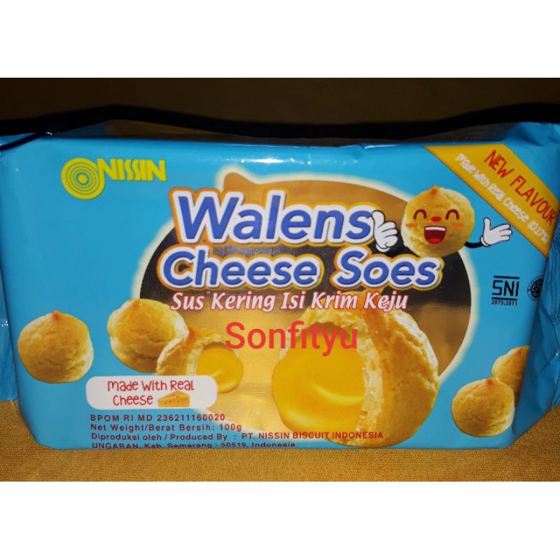 

Nissin Walens Cheese Soes| Biskuit Kering