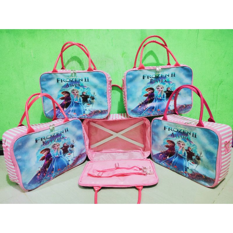 Tas mini koper souvenir gambar printing castem free desain gambar
