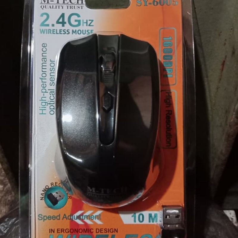 mouse wireless/Mouse Sy 6005 M-tech Wireless/ mouse wireless murah/ mouse wireless bagus/ mouse wireless