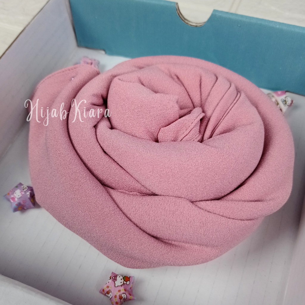 Pashmina Jumbo | Pashmina Syari | Pasmina Jumbo Syari 200x100 | Pashmina Diamond-Dusty Pink