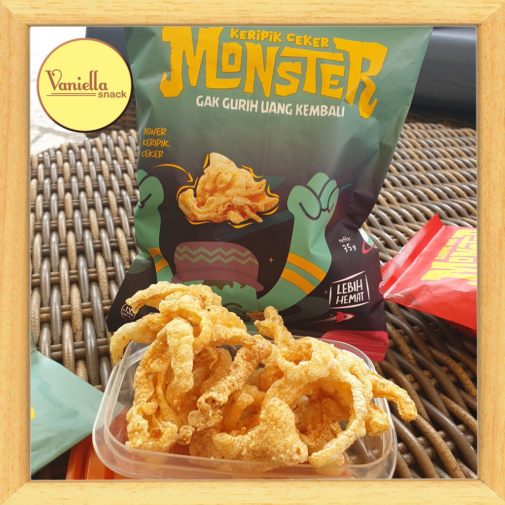 

KERIPIK CEKER MONSTER