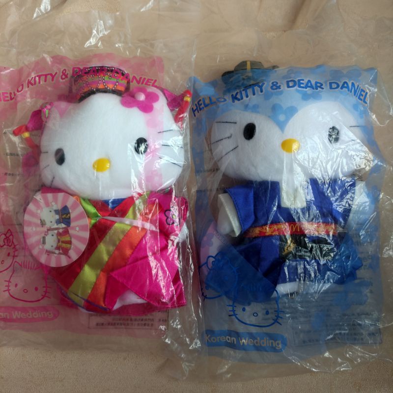 McD - Hello Kitty n Dear Daniel Korean Wedding Plush