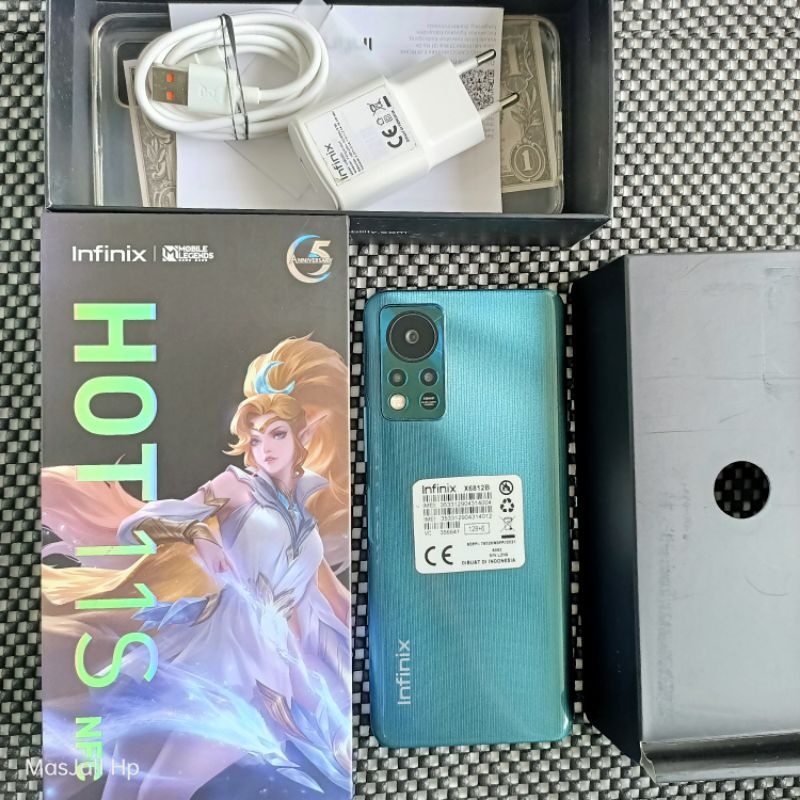 INFINIX HOT 11S NFC 6/128 SECOND FULLSET ORI