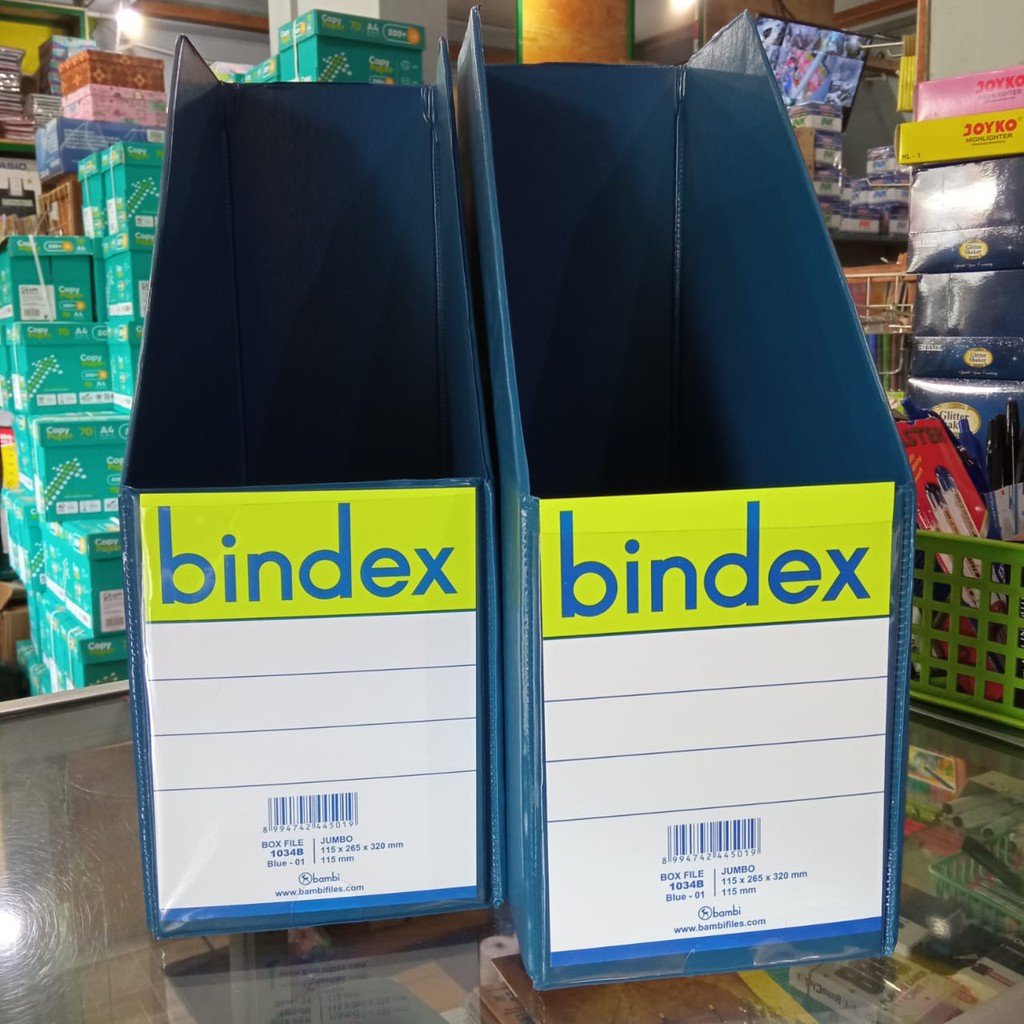 

BOX FILE BINDEX