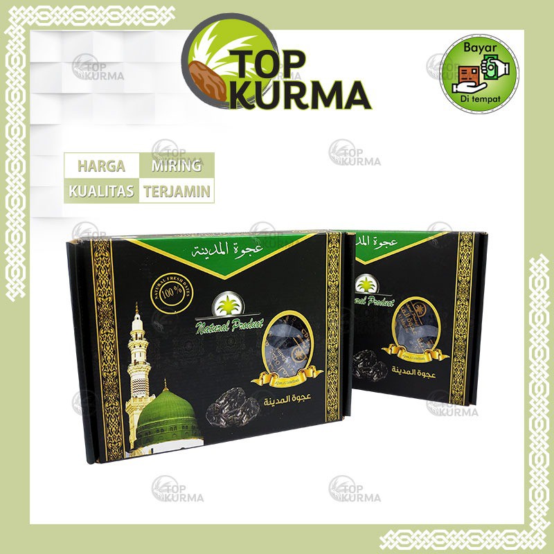

1kg Kurma Ajwa Madinah NATURAL PRODUK
