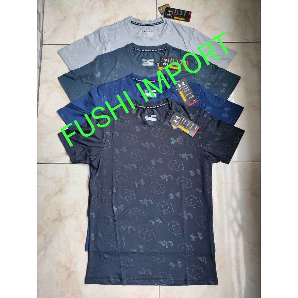 HQ KAOS RUNNING 18250# POLO KAOS OLAHRAGA KAOS PRIA IMPORT  / POLO KAOS DRYFIT PRIA ADEM DINGIN