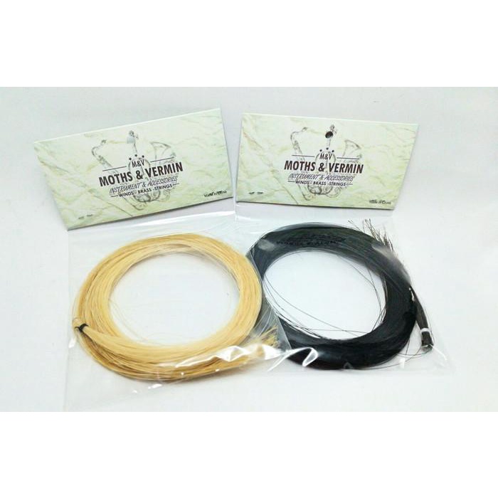 Bow Hair violin / Rambut Bow Biola / Horse Hair merk moths and vermin Kualitas Terbaik