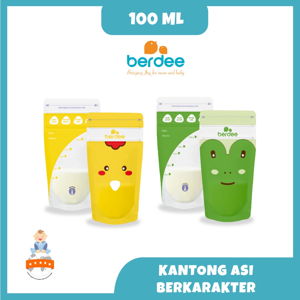 Kantong Asi Berdee Berkarakter Isi 30Bags