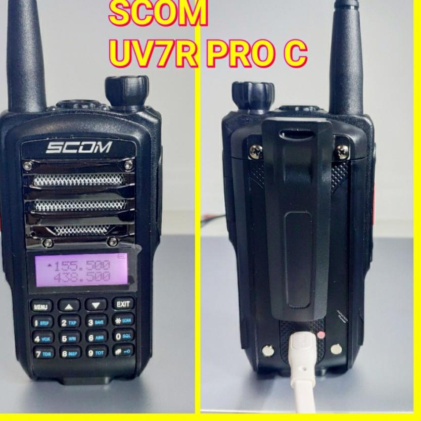 Recomended.. HT handy talky Ht scom uv7r pro ht walkie talkie scom uv7r pro speaker premium