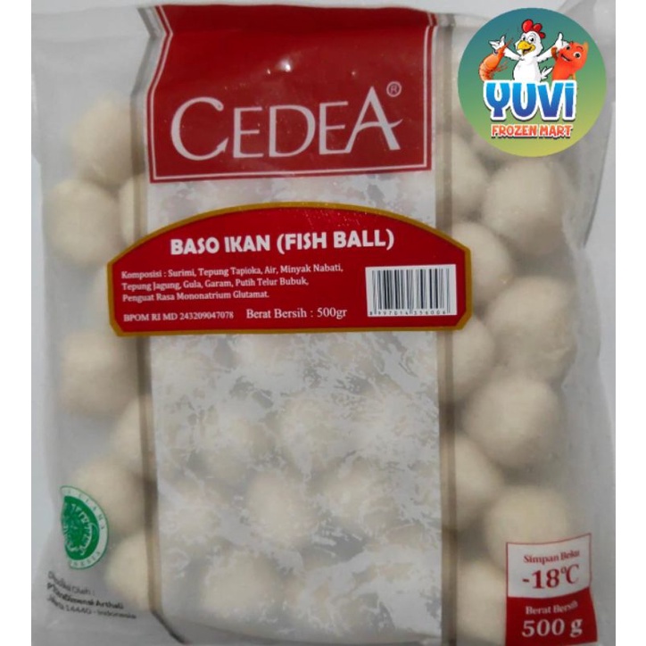 

Cedea Baso Ikan 500 gr