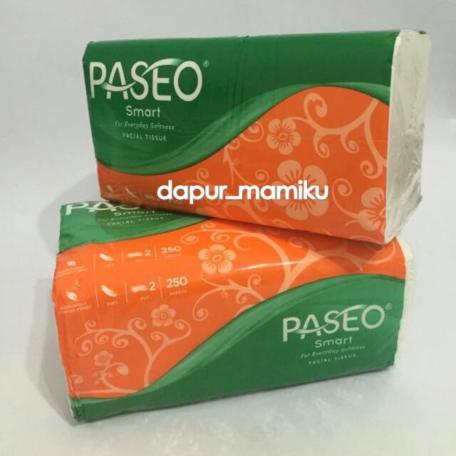 DAPURMAMI Tissue ( Refill Paseo Smart 250 ) Tisu Paseo Facial Wajah