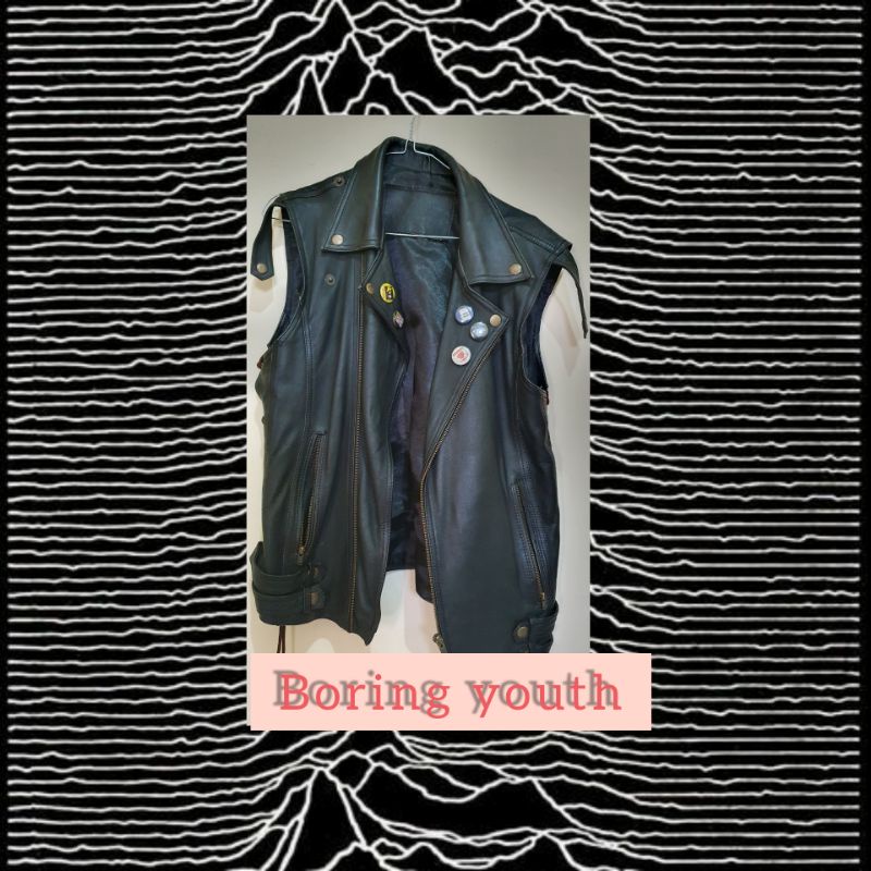 vest leather jacket / vest jaket kulit custom