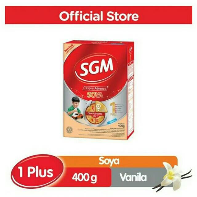 SGM Eksplor Soya Vanila 400gr