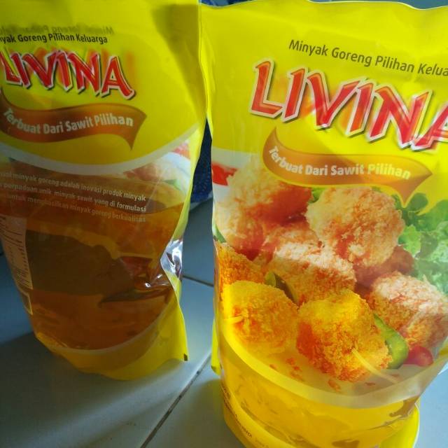 

Minyak goreng livina 1, 8lt dan 900ml