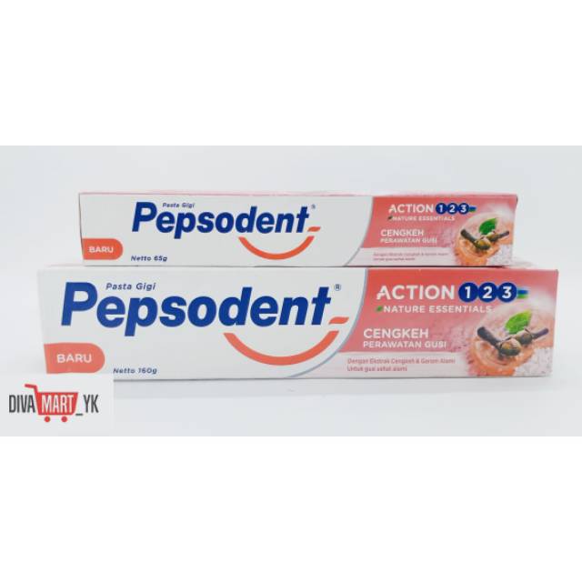 Pepsodent Action cengkeh 65gr & 160gr