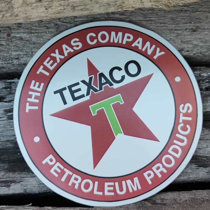 

Texaco Oil Petroleum Logo Sticker