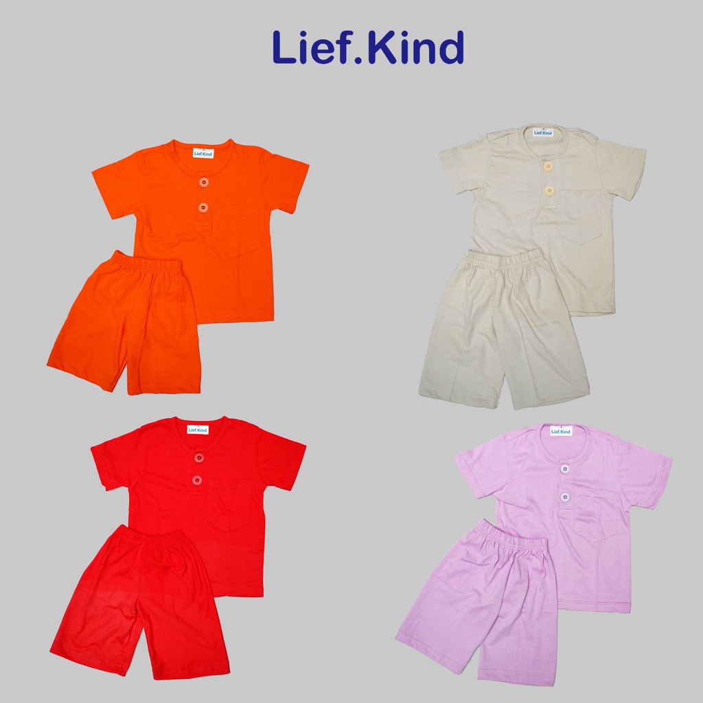 BABY SET KOREAN BY LIEF KIND / SETELAN ANAK KAOS