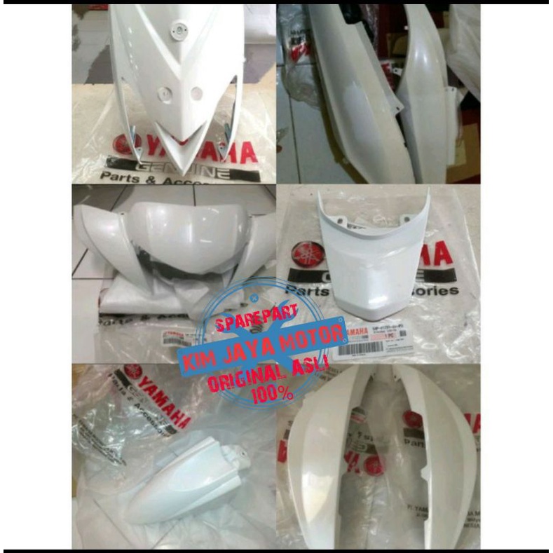 BODY HALUS FULL MIO GT 115 PUTIH ORIGINAL