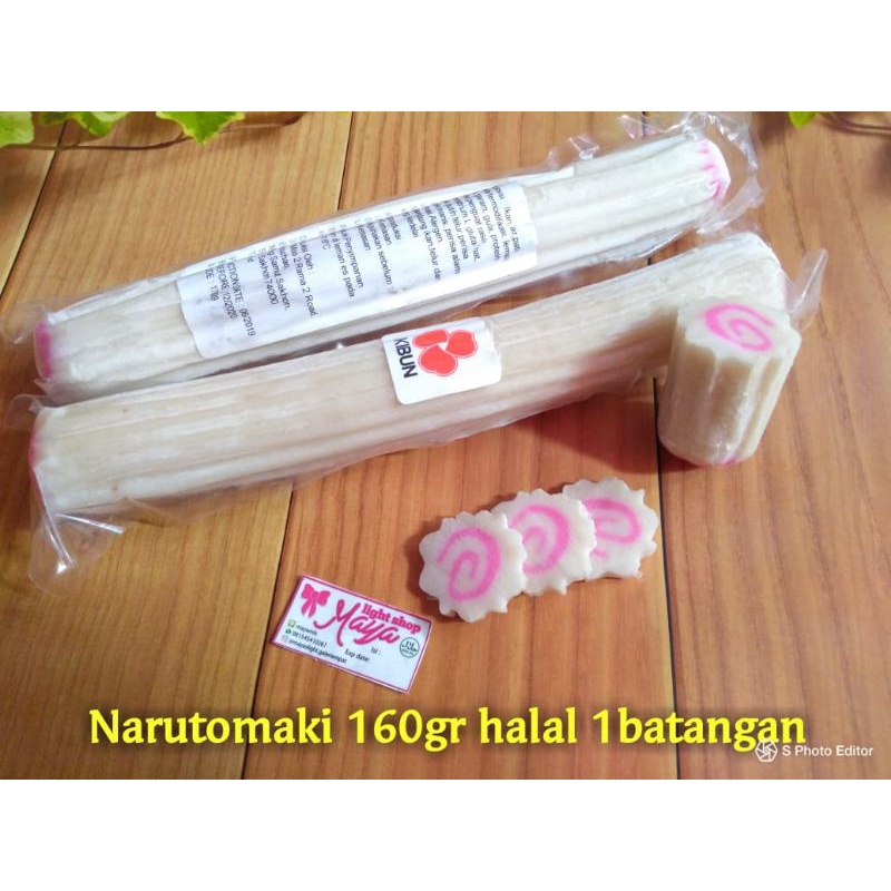 Frozen Narutomaki 160gr halal murah bakso ikan ramen udon shabu shabu baso