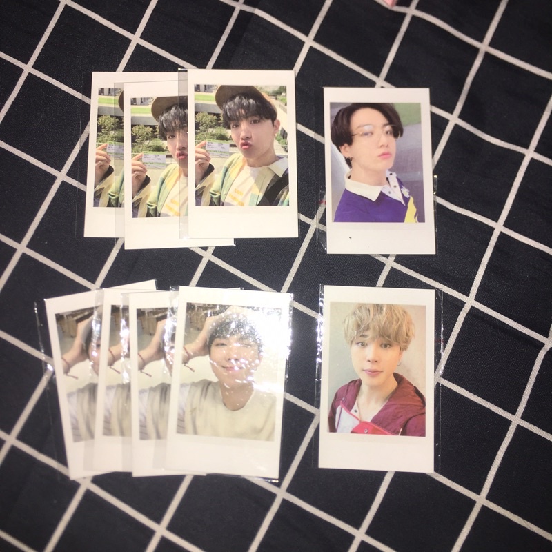 [Ready Stock] Photocard BTS Polaroid SG 2020