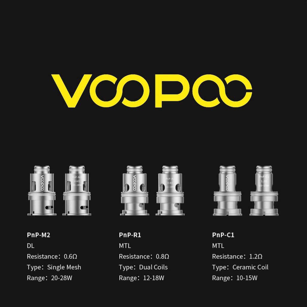 5PCS Coil Voopoo VINCI Mod Pod Kit 0.3ohm PnP-VM1 Mesh Coil E-cig Vape Replacement