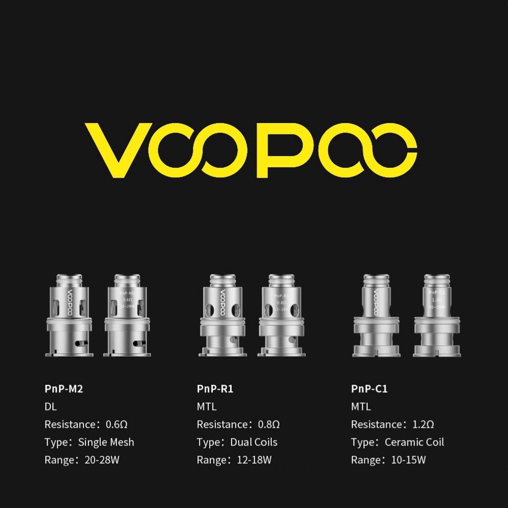 5PCS VOOPOO VINCI Coil Mod Pod Kit 0.3/0.45/0.6ohm PnP-VM1 Mesh Coil Vape Occ VINCI X