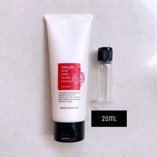 EXP 2024 BPOM COSRX Salicylic Acid Exfoliating Cleanser share in jar the bottle