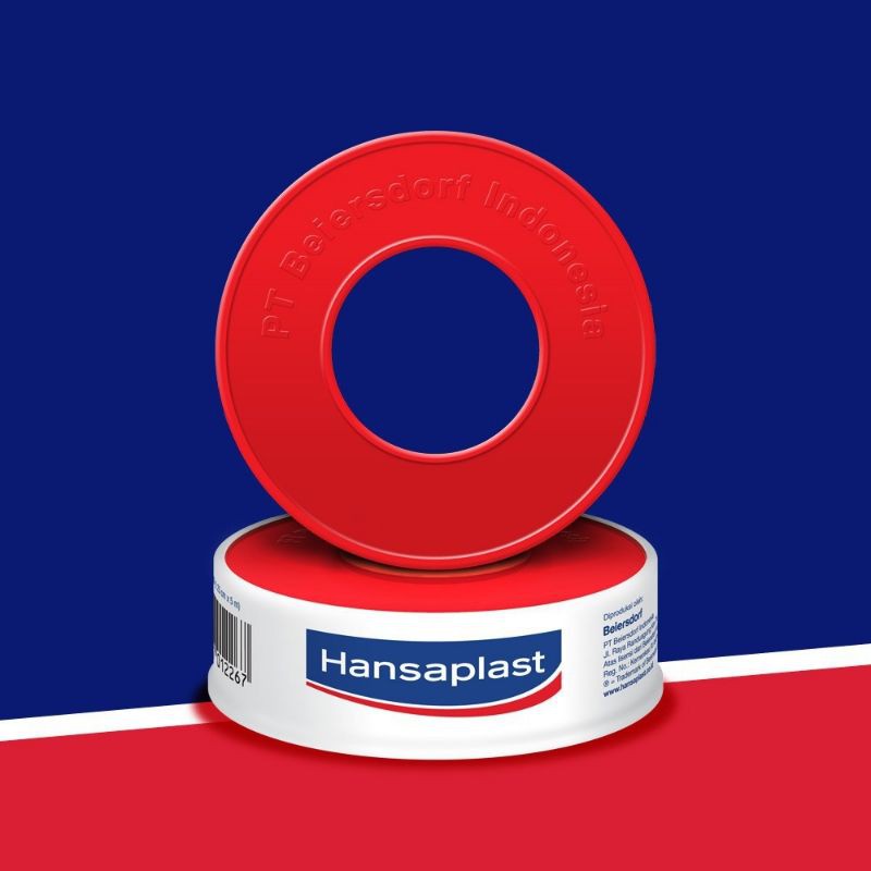 Hansaplast Roll Plester Luka 1.25cm x 1m (Kecil)