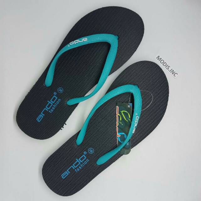 Ando Nice Like Hitam Tali Tosca Sandal Wanita Modis Murah Original