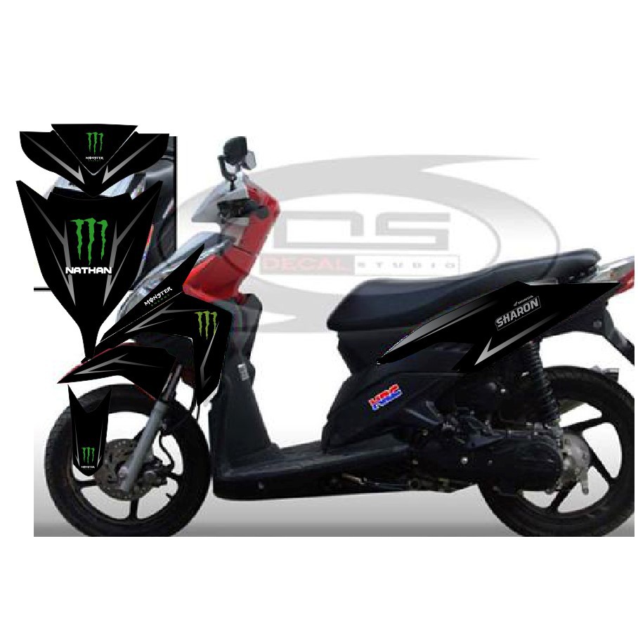 Decal Sticker Striping Vario Techno 110 Shopee Indonesia