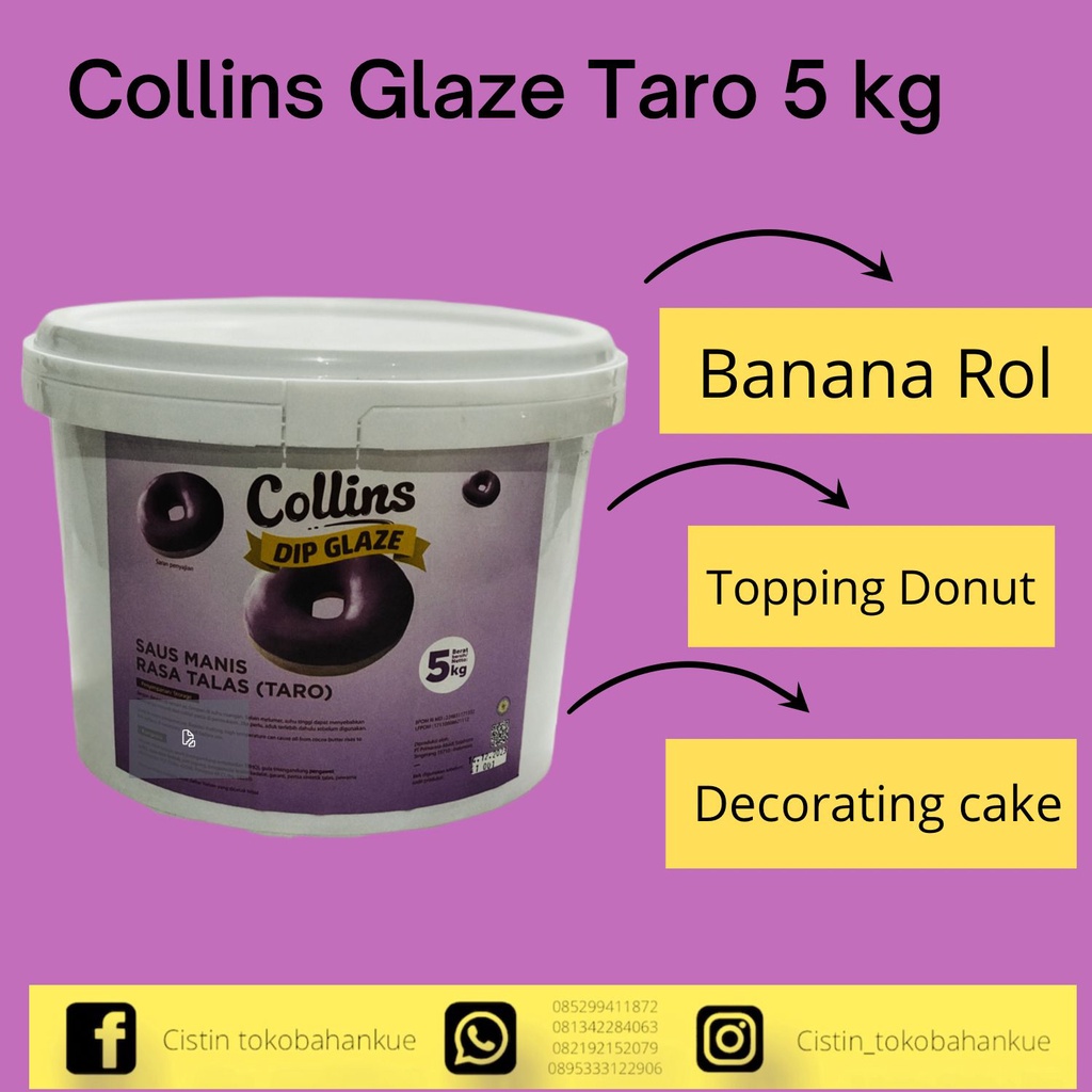 

COLLINS GLAZE TARO 5 KG