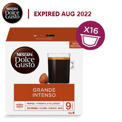 

Nescafe dolce gusto grande intenso coffee capsule