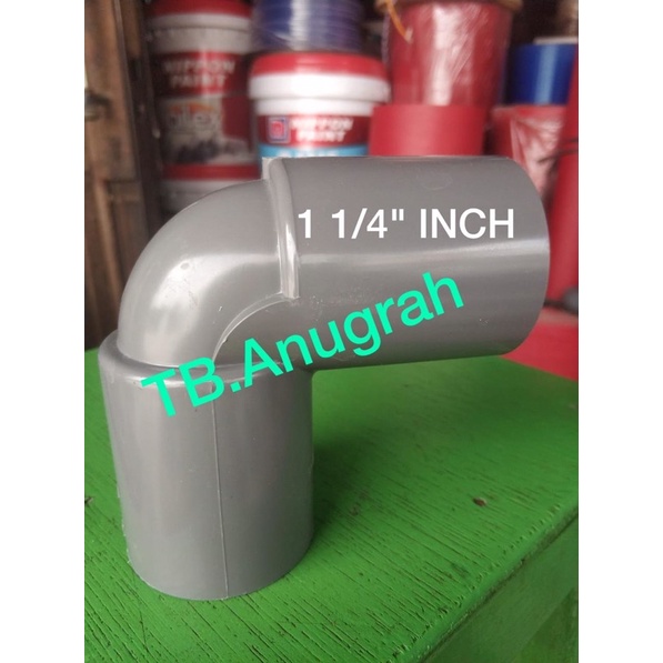 Knee Knie Elbow AW 1 1/4&quot; INCH Rucika Keni L PVC 90°