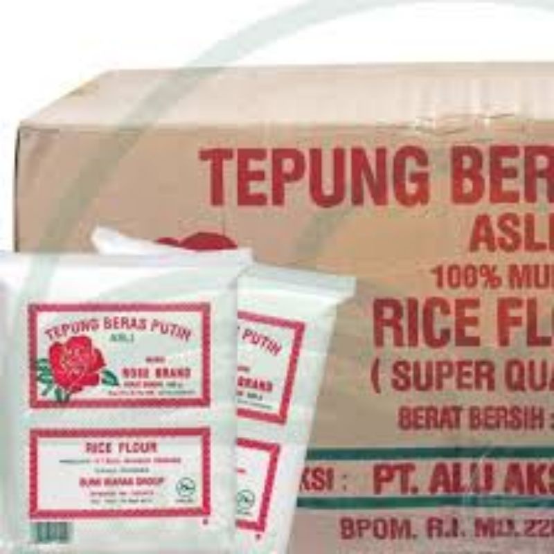 

tepung beras rose brand